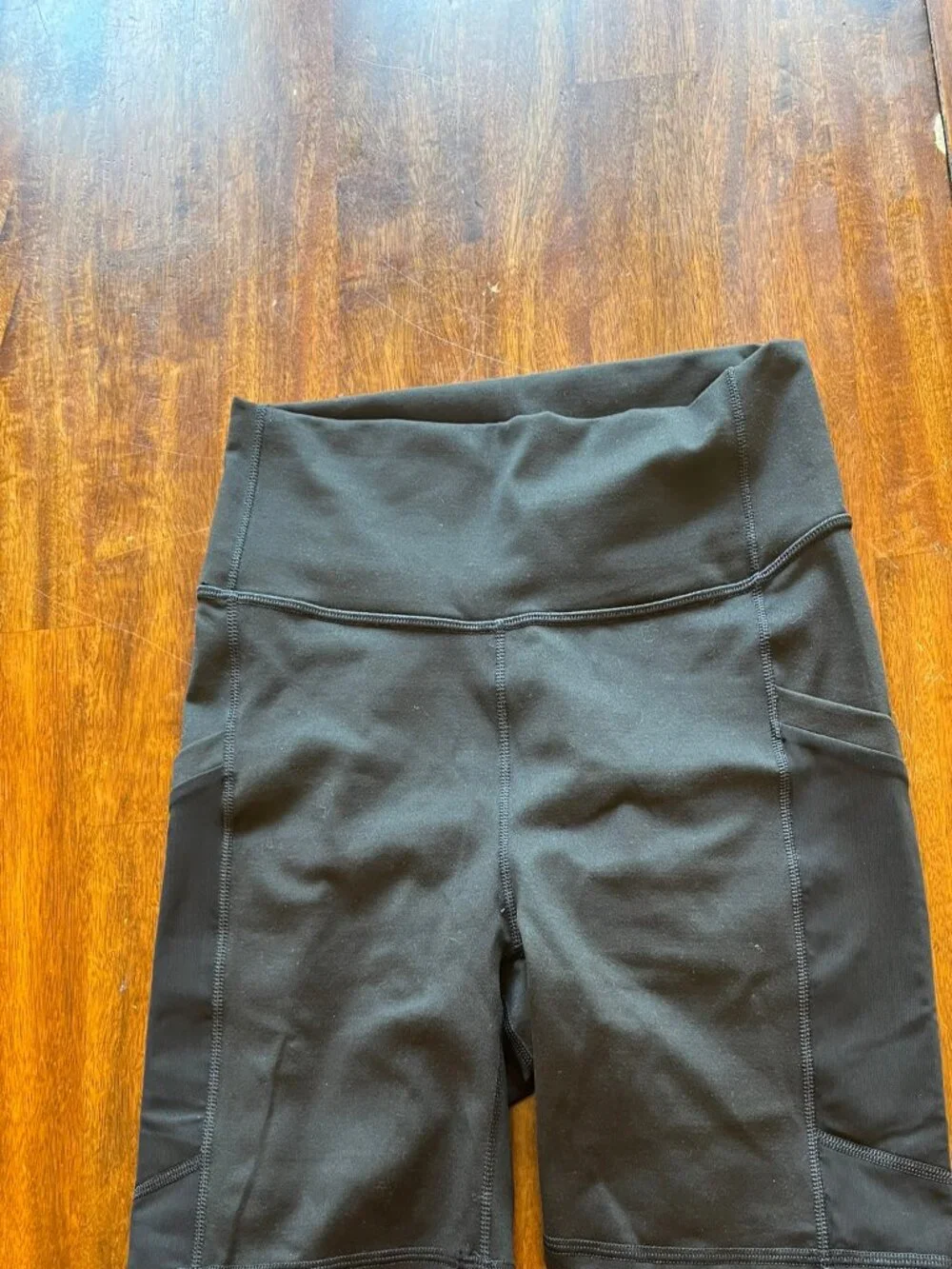 Fabletics PowerHold Biker Shorts Black High Waist Size L - Picture 2 of 5
